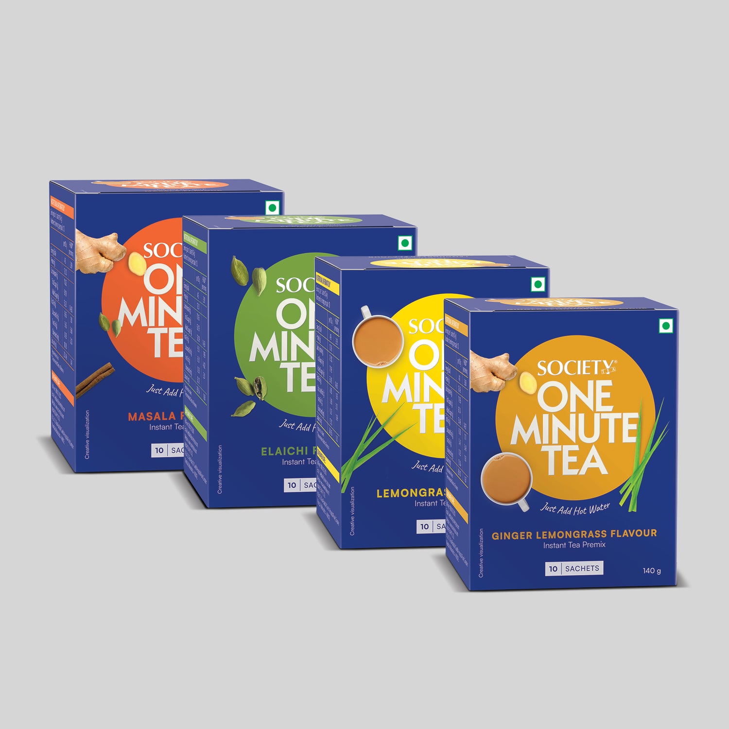 Order Instant Tea Powder Online Pack of 4 Society Tea