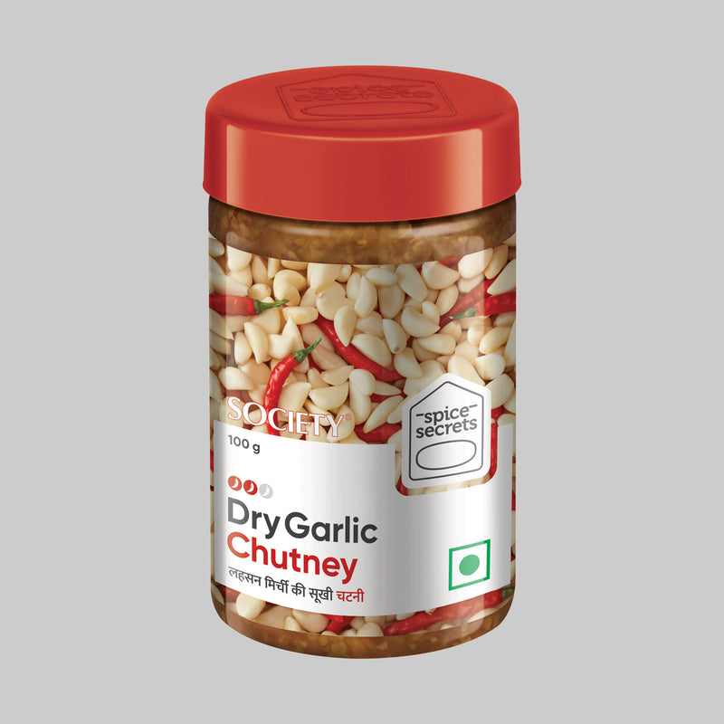 Society Dry Garlic Chutney Jar