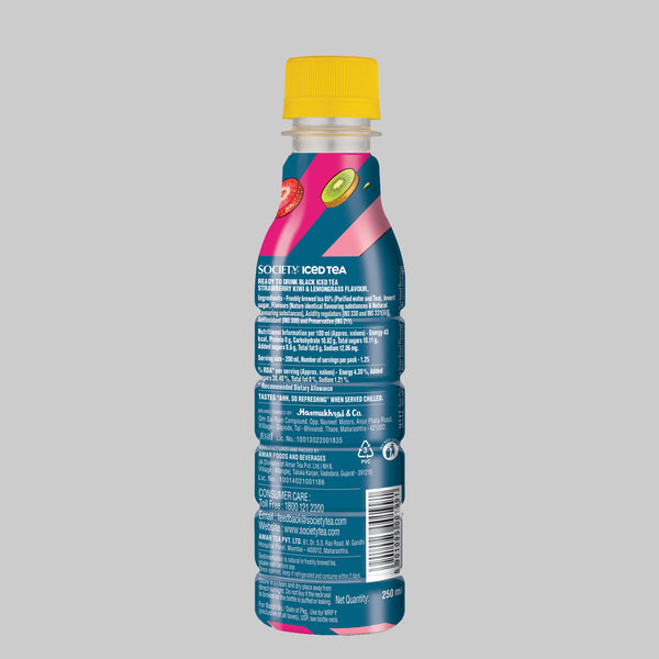Society Iced Tea bottles Assorted 250ml - Pack of 5