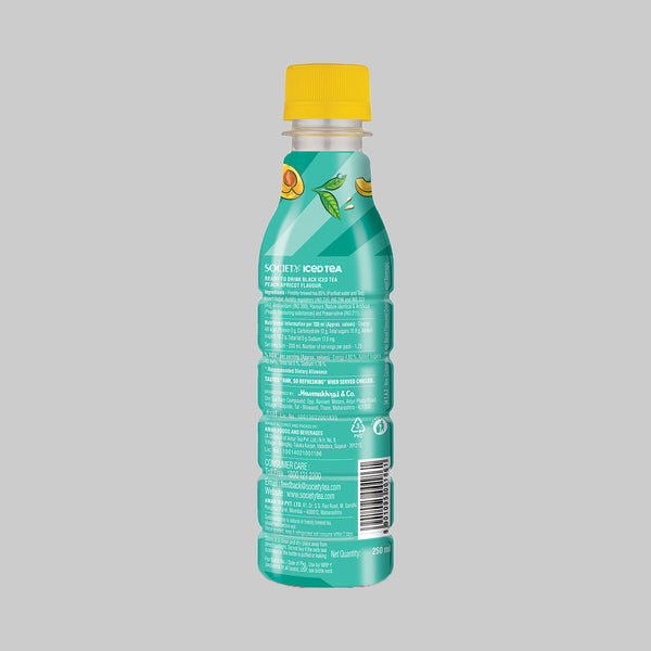 Society Iced Tea Bottle Peach 250 ml