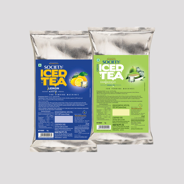 Lemon Black Tea + Raw Mango Iced Tea