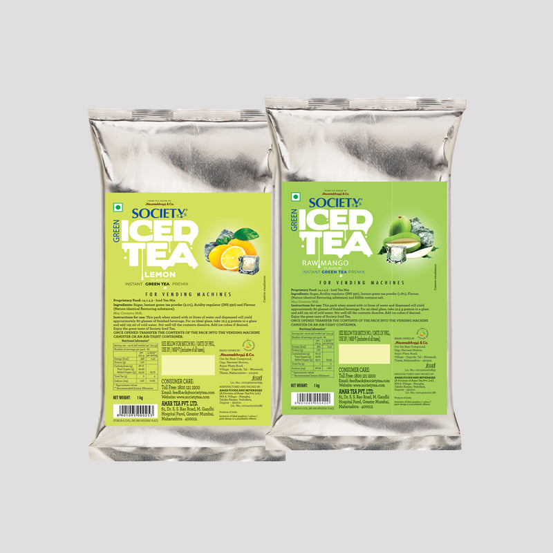 Lemon Green Tea + Raw Mango Iced Tea