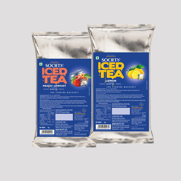 Peach Apricot + Lemon Black Tea Iced Tea