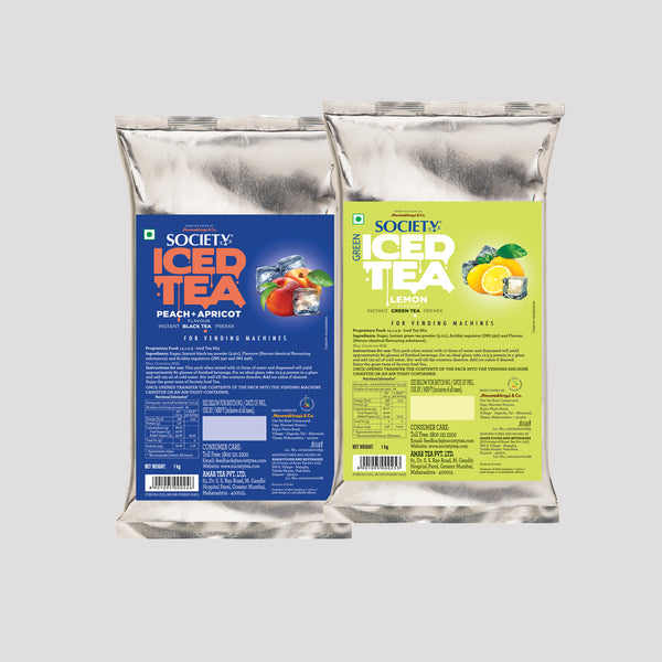 Peach Apricot + Lemon Green Tea Iced Tea