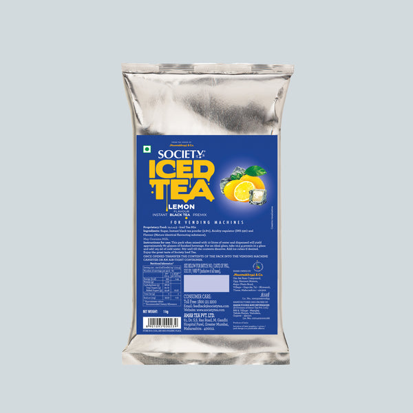 Society Iced Tea Lemon Black Premix Pouch