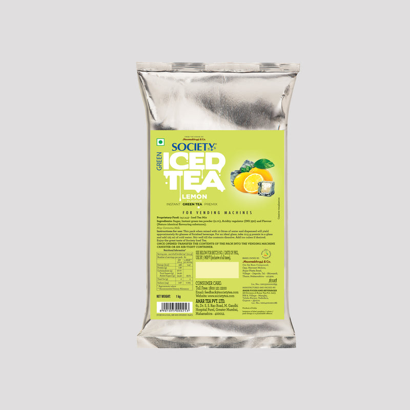 Buy Lemon Green Tea Premix | Refreshing Summer Tea | Society Buy Lemon Green Tea Premix | Refreshing Summer Tea | Society