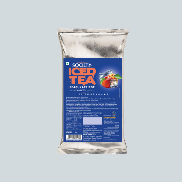 Society Iced Tea Peach & Apricot Premix Pouch