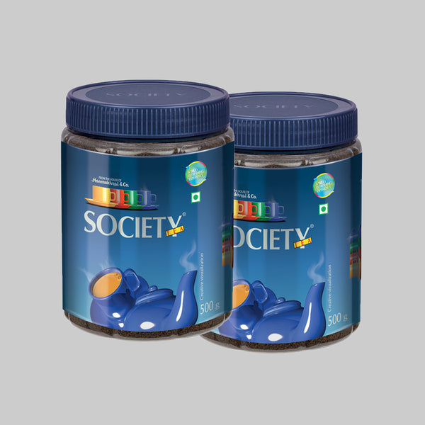 Society Leaf Tea 500g Jar Pack of 2