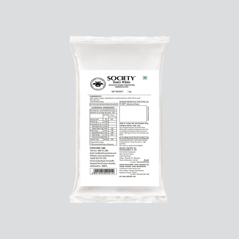 Society Dairy White Pouch