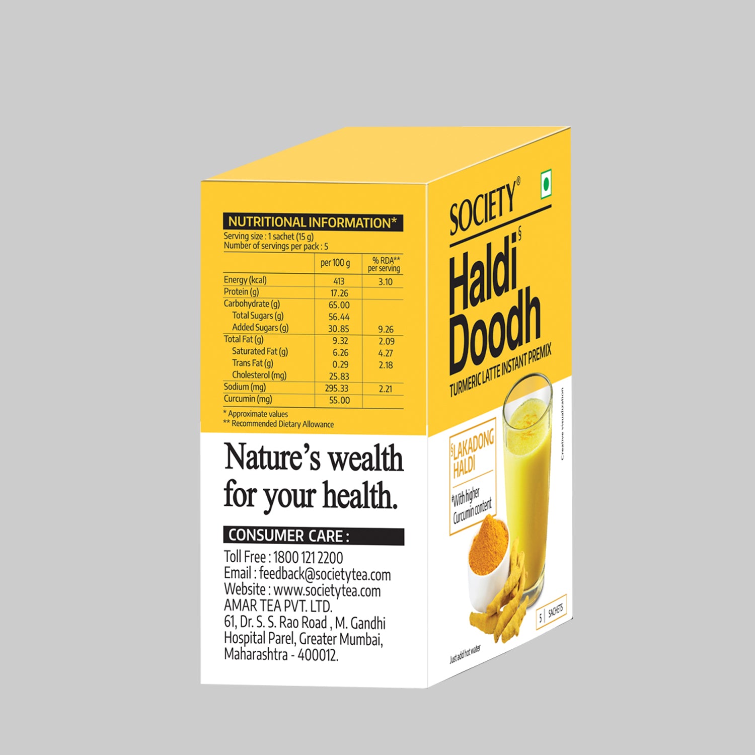Buy Haldi Doodh Premix - Pack of 3 | Healthy Haldi Doodh Premix Online ...