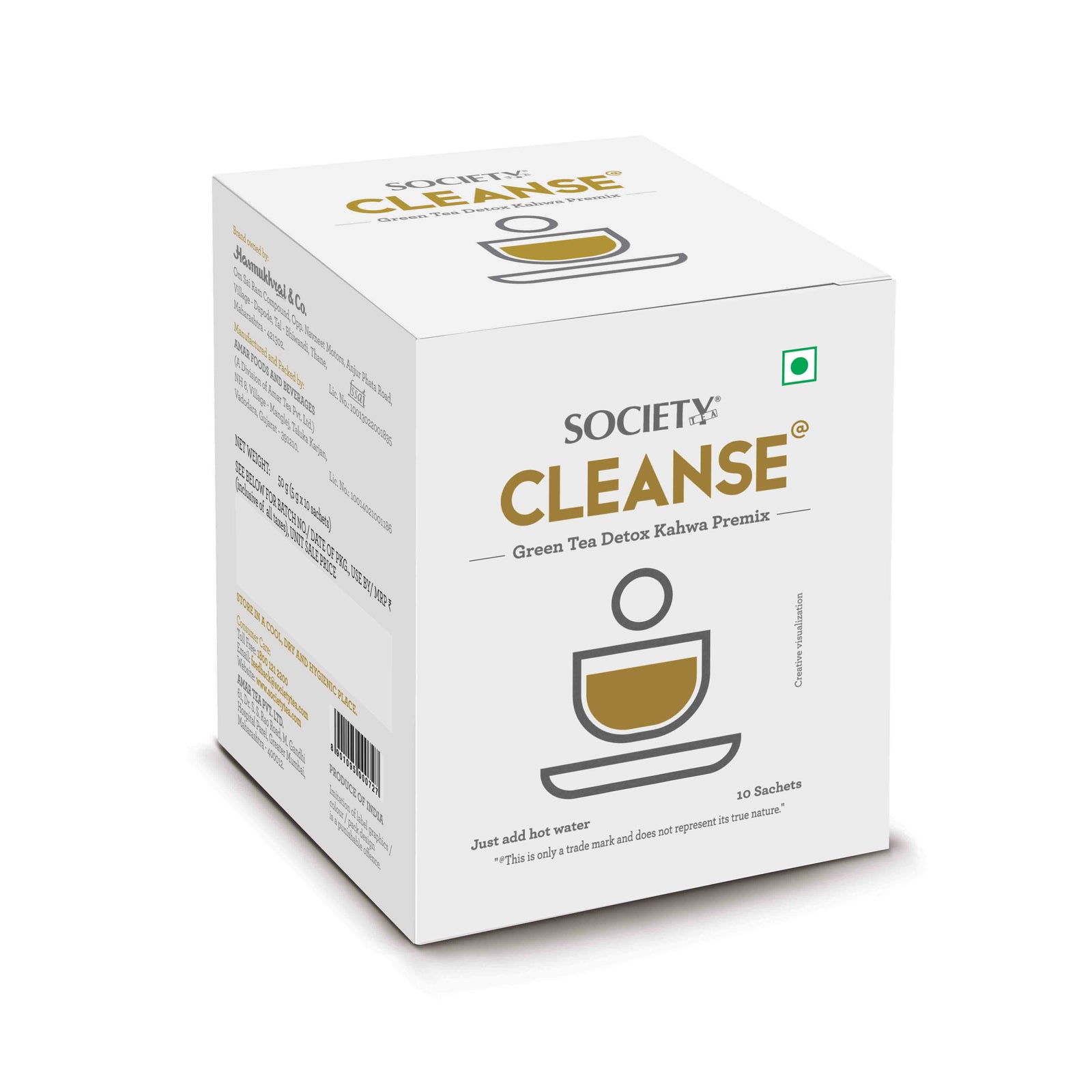 Buy Cleanse Green Tea Premix Pack of 5 | Detox Tea Online