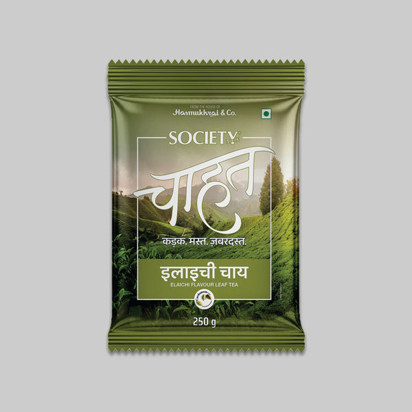 Society Chahat Elaichi Flavour Leaf Tea 250 g Pouch