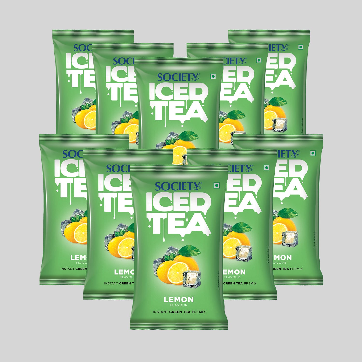 Lemon Green Iced Tea Premix – 100g x10 Pack | Society Tea