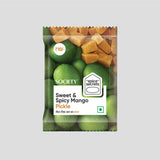 Society Sweet & Spicy Mango Pickle Pouch - Pack of 10