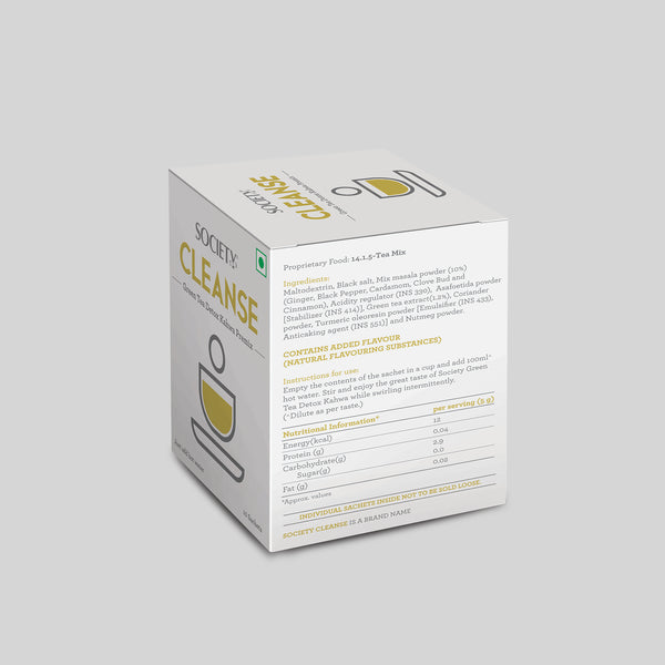 Cleanse Green Tea Detox Kahwa Premix - Pack of 5