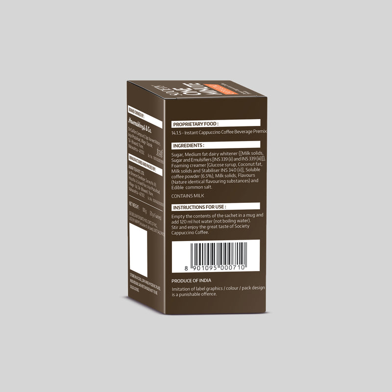 Cappuccino Premix Mono Carton - Pack of 4