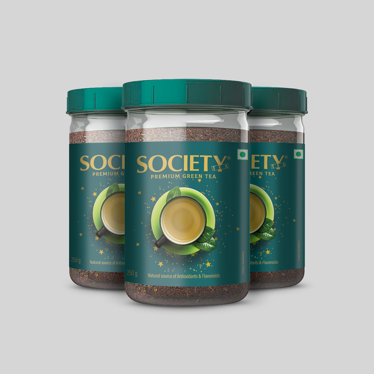 Buy Premium Green Tea Pack of 3 | Natural Green Tea Online | Society ...