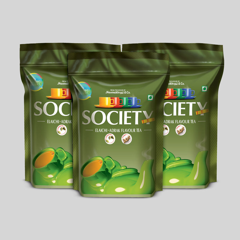 Society Elaichi-Adrak Tea Pouch - Pack of 3